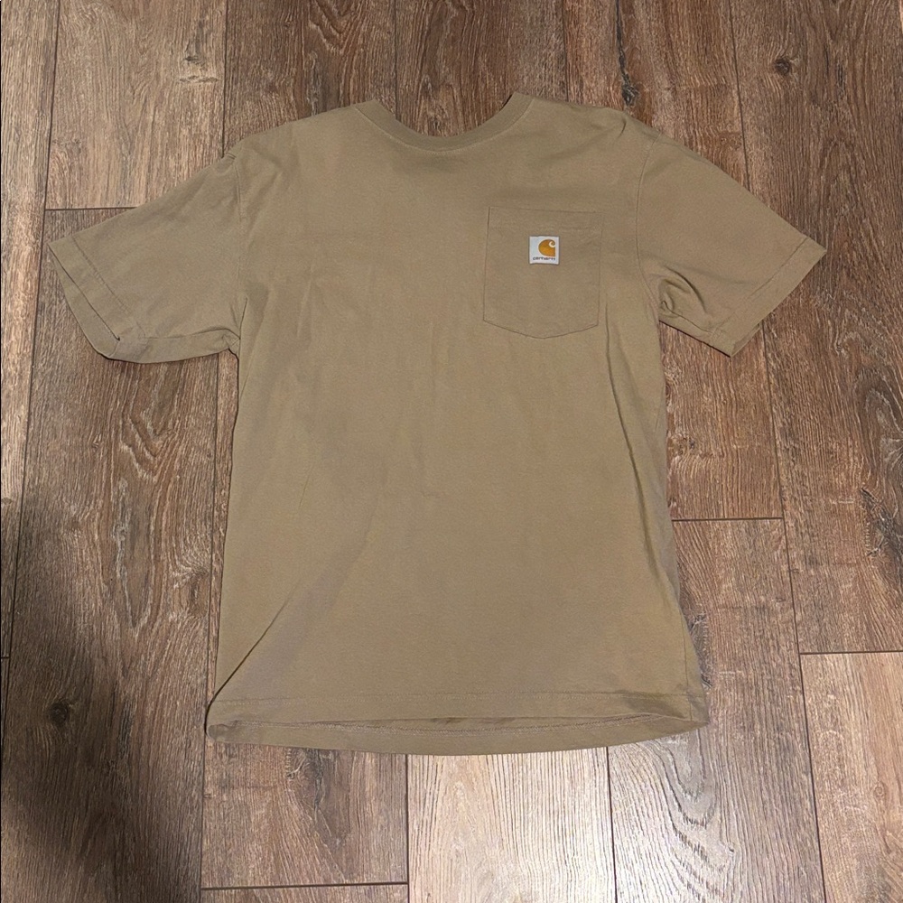 Carhartt Brown Short Sleeve Tee with Pocket